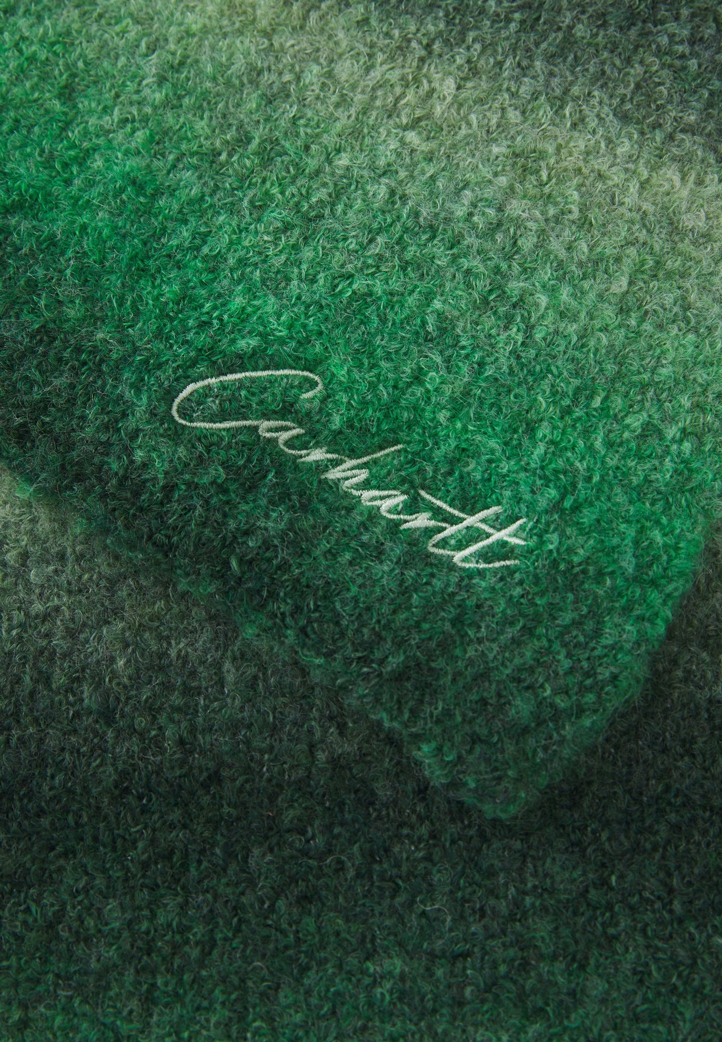 Echarpe Carhartt Wip TONY SCARF Dark Fir Pale Olive