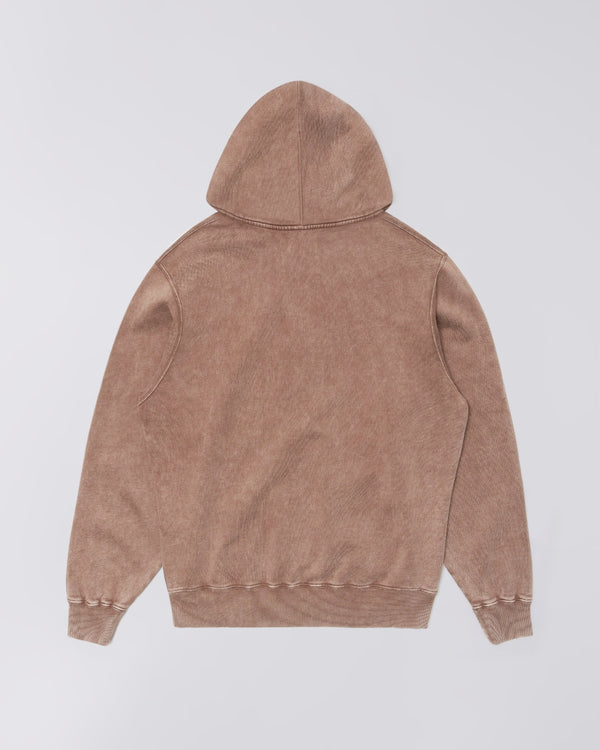 Edwin AXIOM HOODIE SWEAT Brown Marble Fade Out
