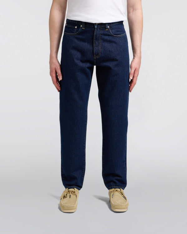 Edwin COSMOS PANT Blue Dark Marble Wash — Edwin