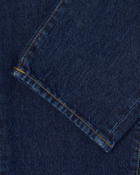 Edwin COSMOS PANT Blue Dark Marble Wash