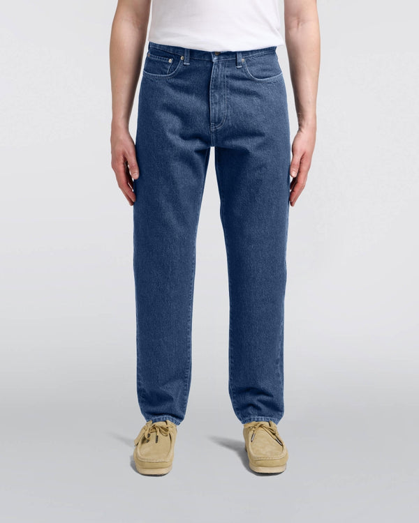 Edwin COSMOS PANT Blue Mid Marble Wash — Edwin
