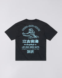 Edwin EKODA BATH HOUSE S/S TEE Black
