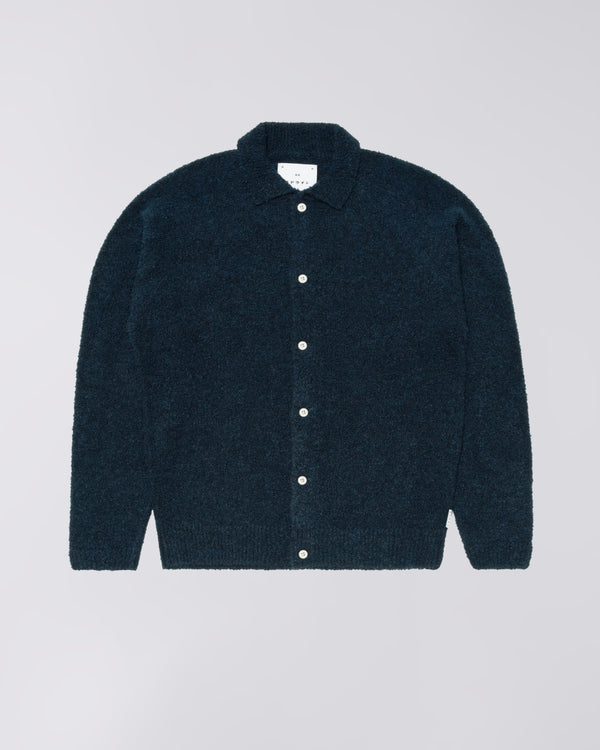 Edwin GEMINI CARDIGAN Navy — Edwin