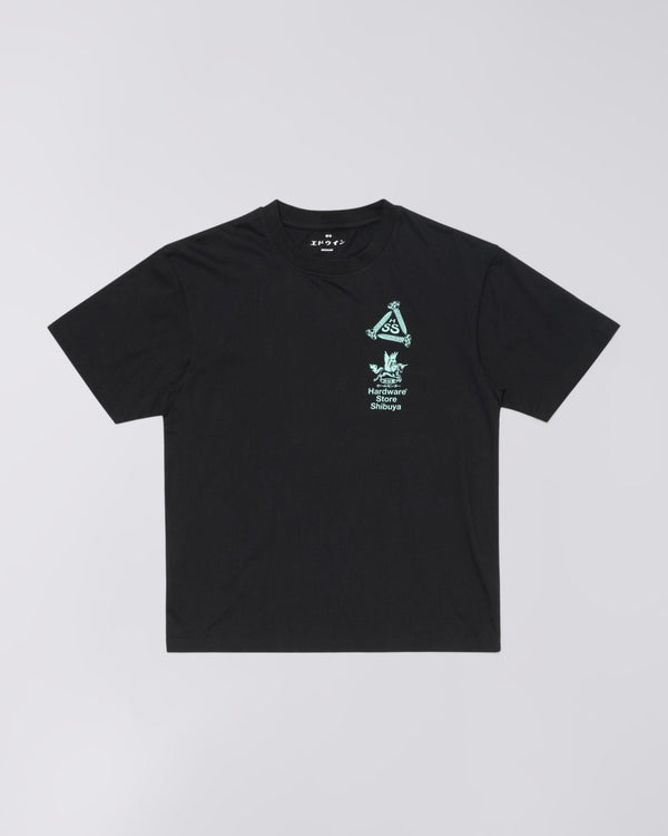 Edwin HARDWARE STORE SHIBUYA S/S TEE Black