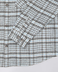 Edwin JULIUS L/S SHIRT Blue / Grey