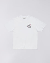 Edwin RAMEN PINK S/S TEE White