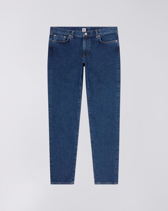 Edwin REGULAR TAPERED KAIHARA DENIM Blue mid used — Edwin