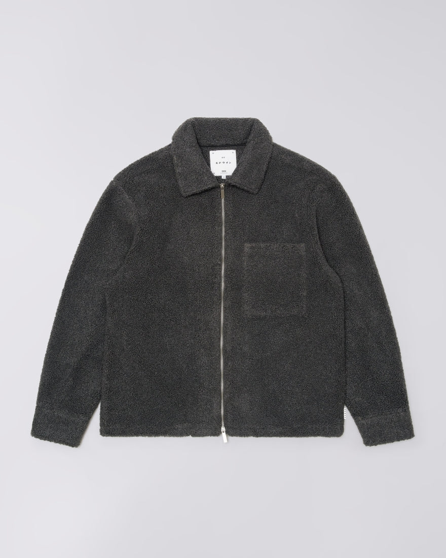 Edwin SNUG II OVERSHIRT Dark Grey