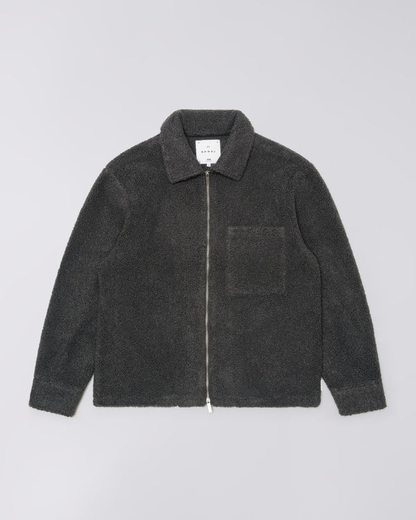 Edwin SNUG II OVERSHIRT Dark Grey — Edwin