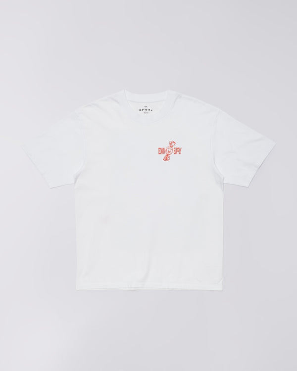 Edwin SORRY TOKYO S/S TEE White