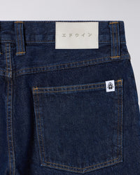 Edwin TYRELL PANT Blue dark marble wash