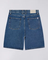 Edwin TYRELL SHORT Blue mid marble wash