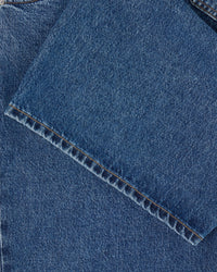 Edwin TYRELL SHORT Blue mid marble wash