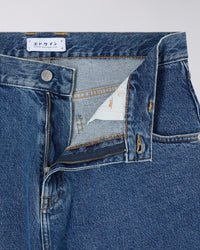 Edwin TYRELL SHORT Blue mid marble wash