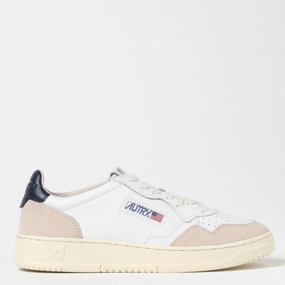 Autry Medalist Low White Blue