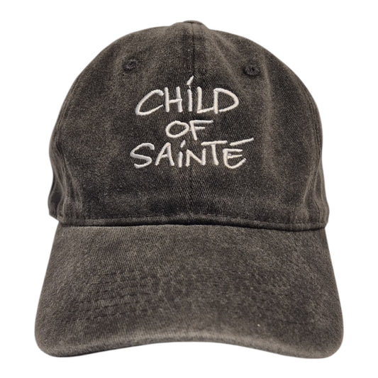 Child Of Sainté Dad Cap Black/Used