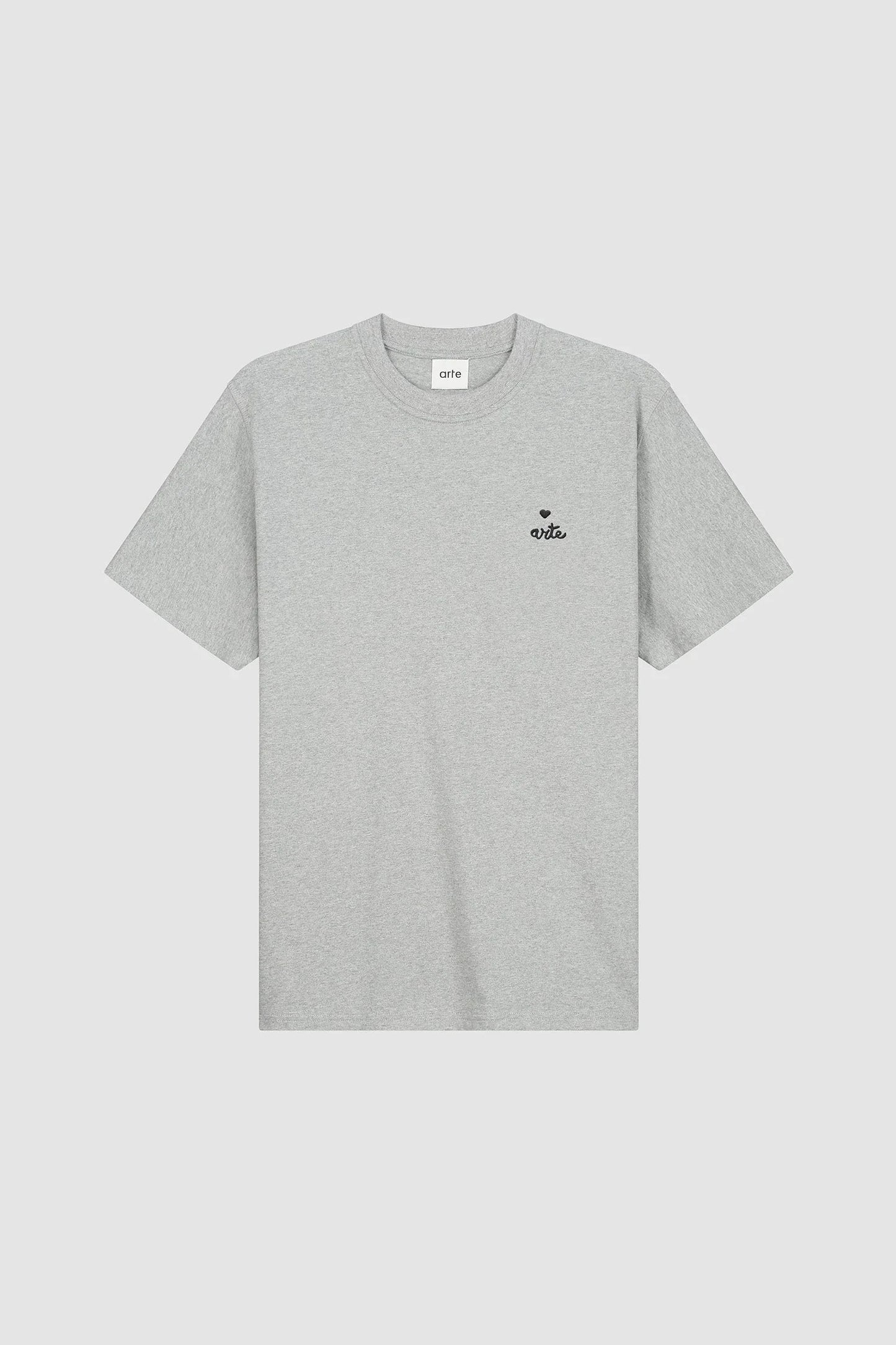 Heart Logo Tee Grey