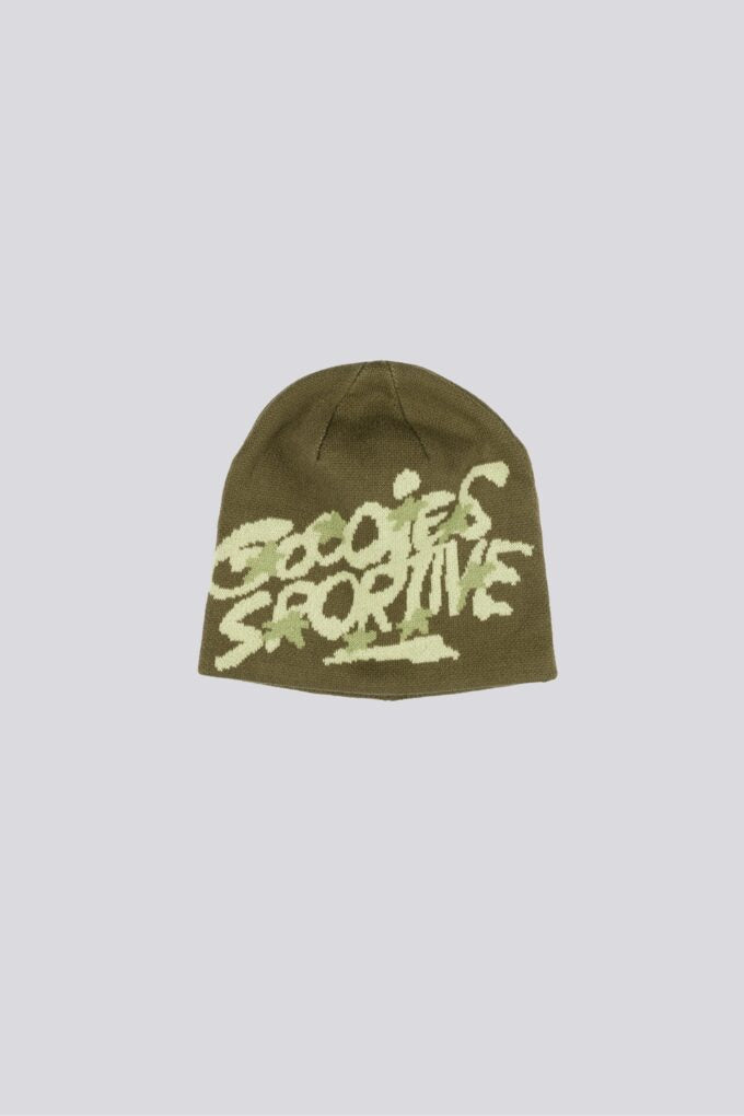 Goodies Sportive Athletic Beanie Green