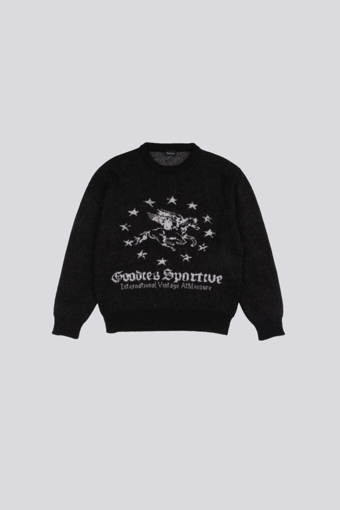 Goodies Sportive Bean Knit Black