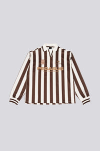 Goodies Sportive COCOA VINTAGE FOOTBALL L/S TEE Brown