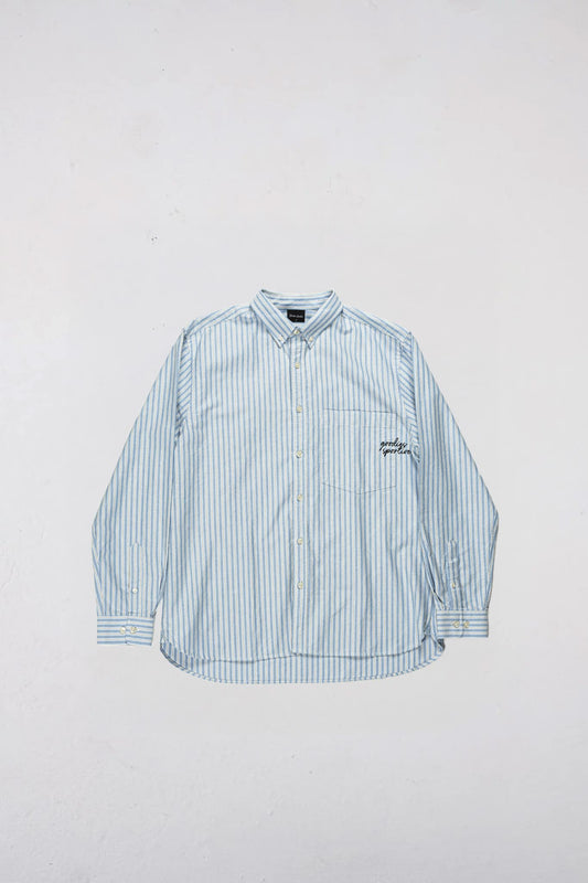 Goodies Sportive Chemise OXFORD SHIRT Blue White