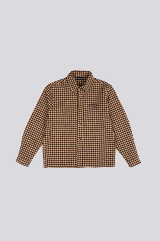 Goodies Sportive Hunter Checks Shirt Brown