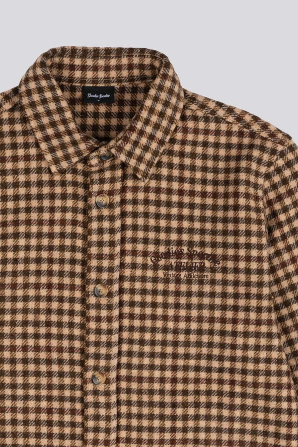 Goodies Sportive Hunter Checks Shirt Brown