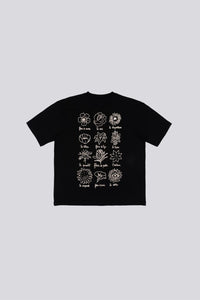 Goodies Sportive Le Fleuriste Tee Black