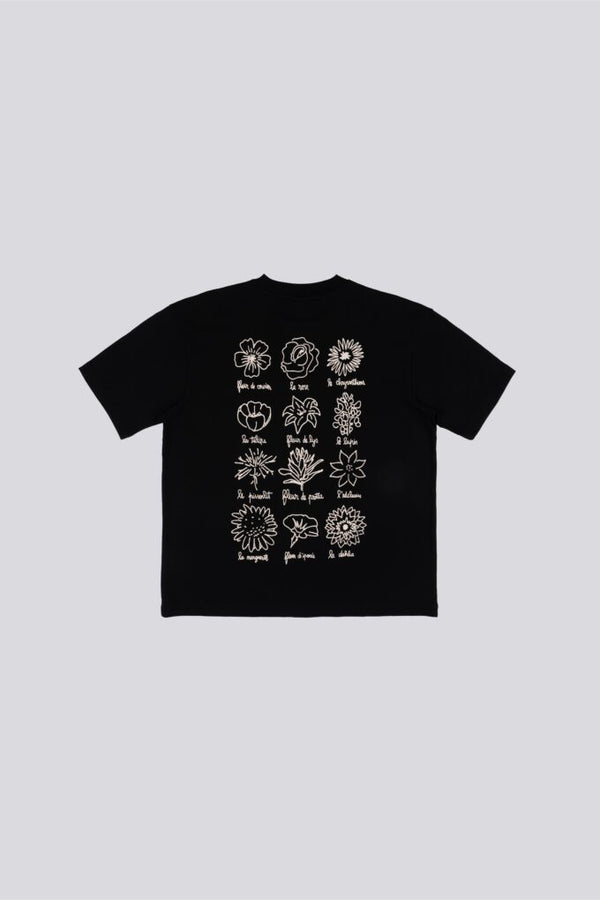 Goodies Sportive Le Fleuriste Tee Black — Goodies Sportive