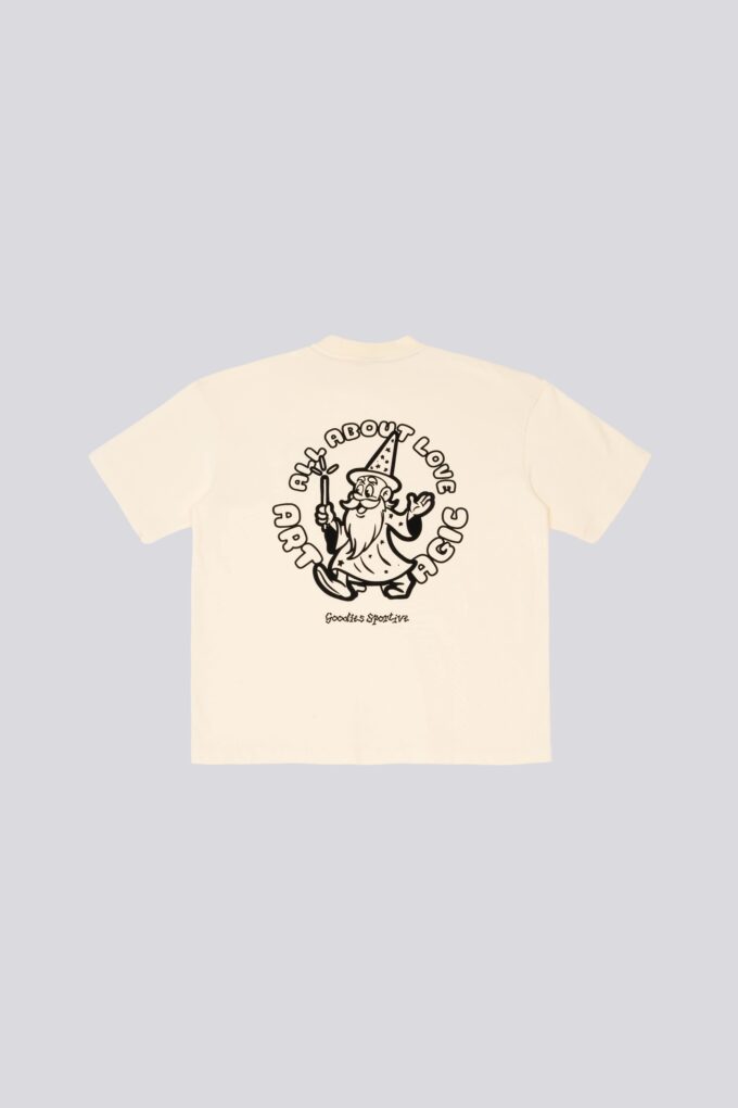 Goodies Sportive MAGICIAN S/S TEE Butter