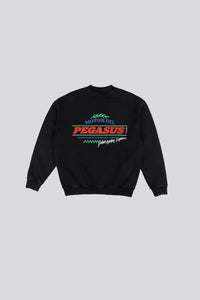 Goodies Sportive Motor Oil Crewneck Black