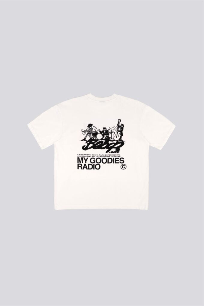Goodies Sportive My Goodies Radio Tee White