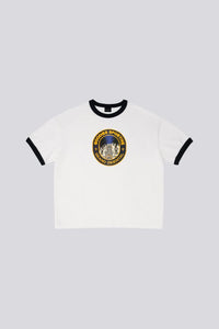 Goodies Sportive ORIENTAL RINGER S/S TEE White