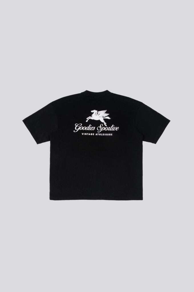 Goodies Sportive PEGASUS BLACK S/S TEE Black
