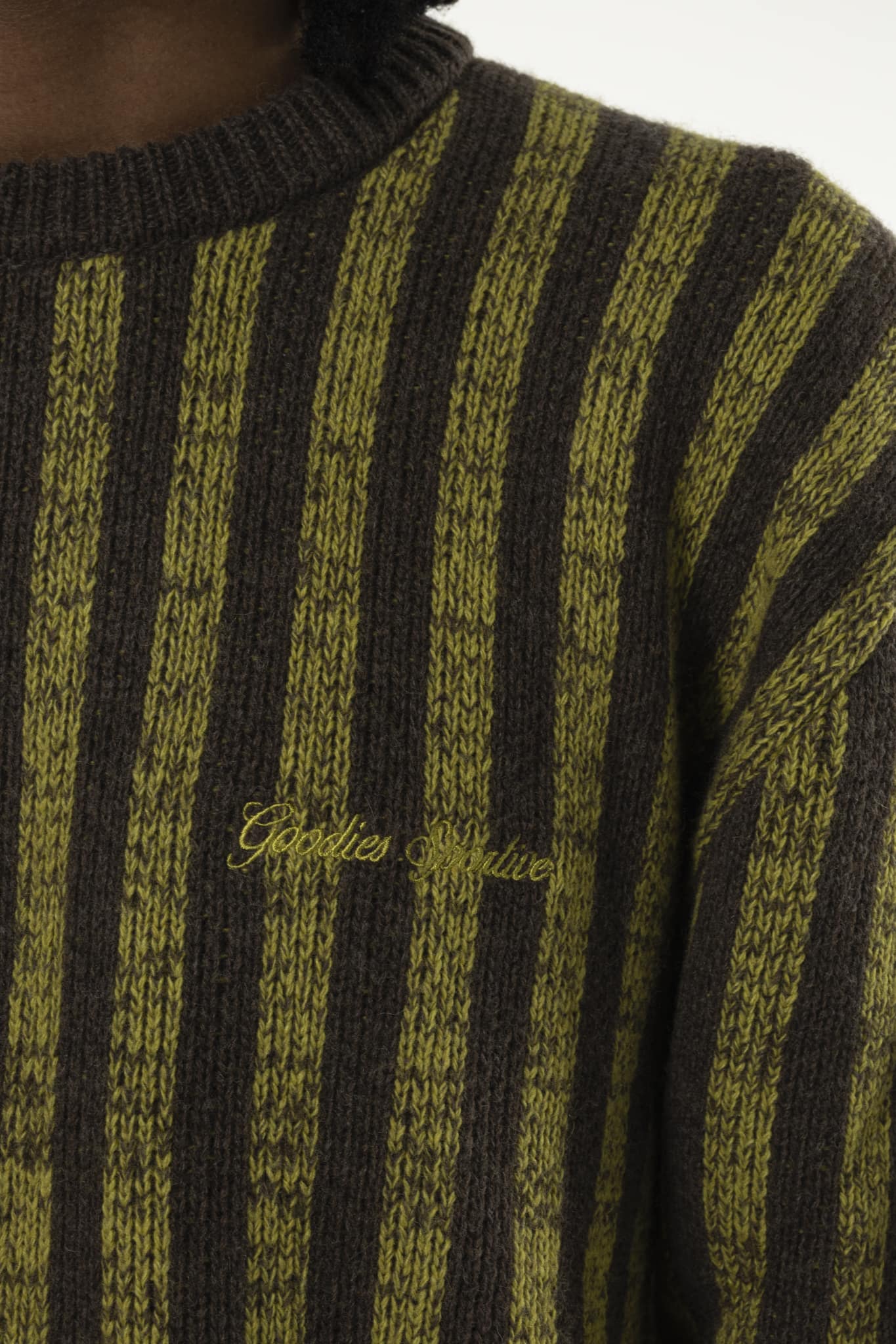 Goodies Sportive PRE INTERNET KNIT CASHMERE Mustard Brown zoom