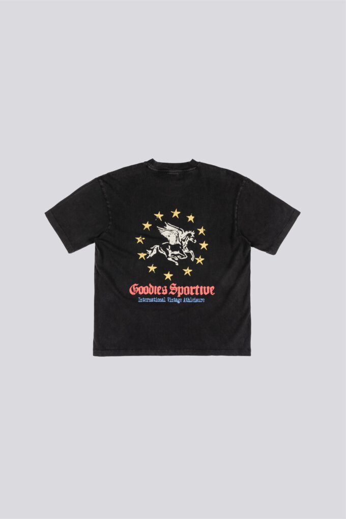 Goodies Sportive Pegasus Union Tee Black