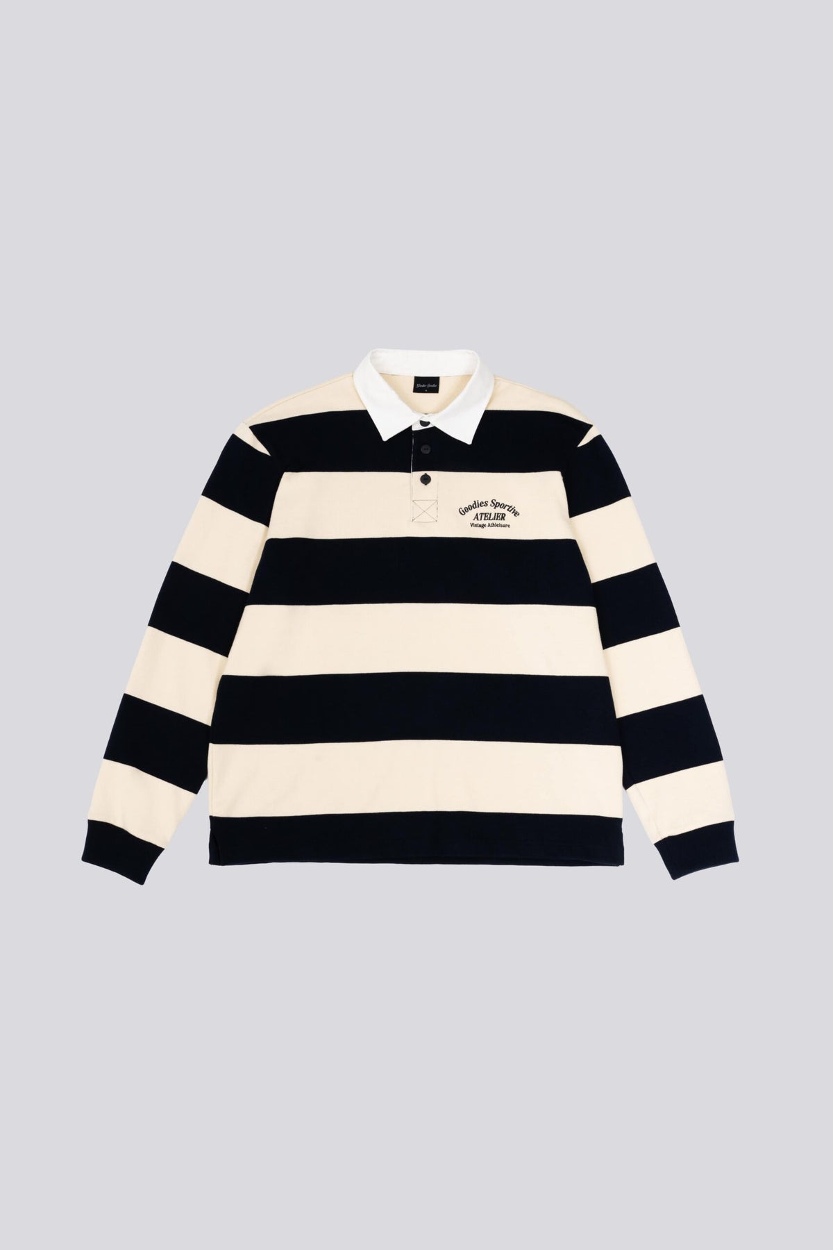 Goodies Sportive RICH KID PREMIUM S/S POLO Ecru