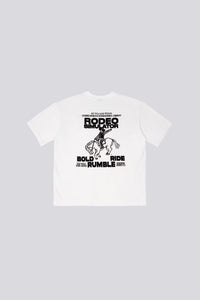 Goodies Sportive RODEO SIMULATOR S/S TEE White