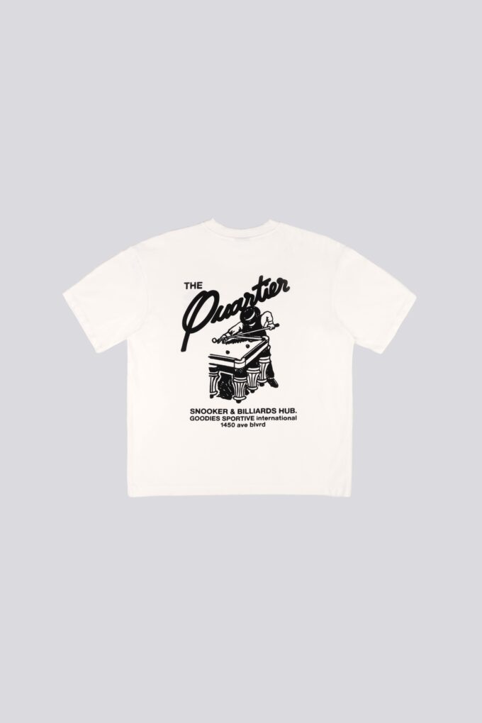 Goodies Sportive Snooker Tee White
