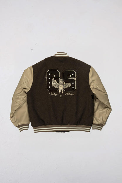 Goodies Sportive Veste PRALINE PEGASUS VARSITY Pealine back