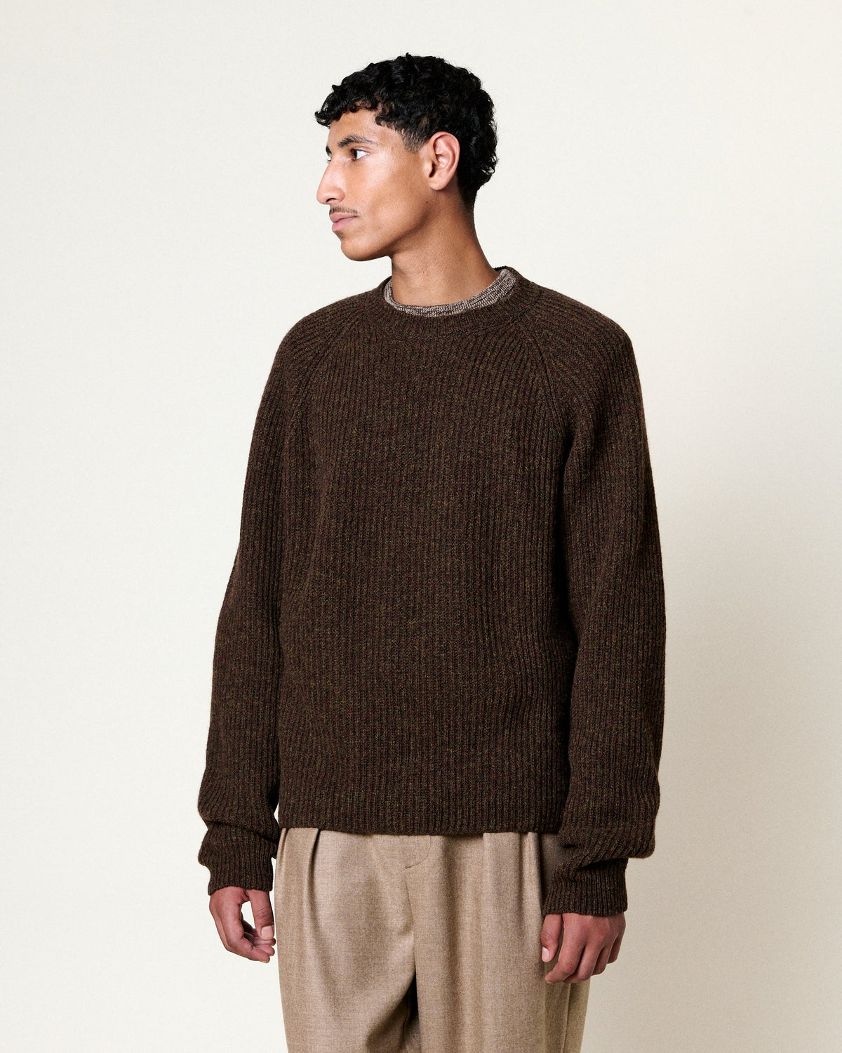 HOMECORE PULL COLIN SHETLAND BRILLIANT BROWN