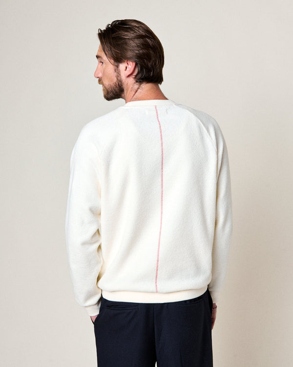 HOMECORE SWEATSHIRT AQUAE ECRU