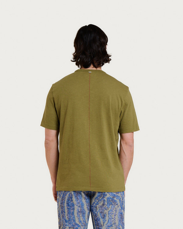 Homecore RODGER S/S TEE Army Khaki