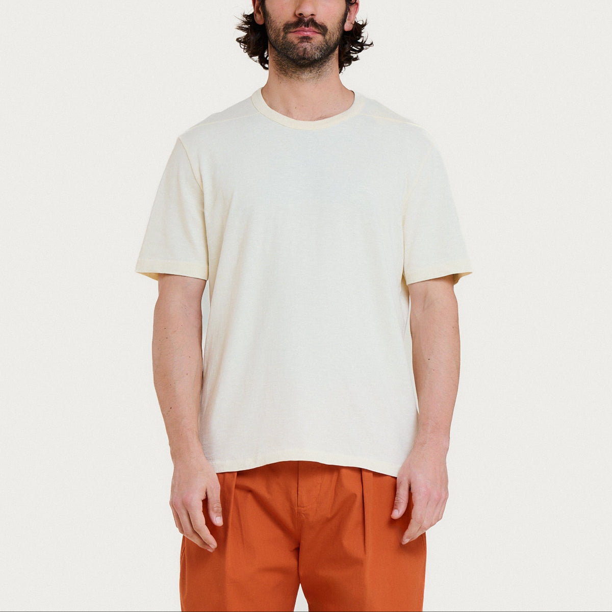 Homecore RODGER S/S TEE Cream