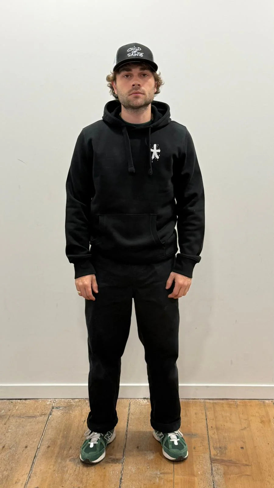 Hoodie Saint-Etienne Child Of Sainté X PITR Noir/Gris