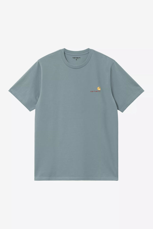 T Shirt Carhartt Wip AMERICAN SCRIPT S/S TEE Citadel