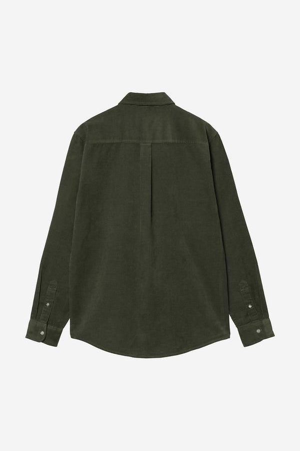 Carhartt Wip MADISON FINE CORD L/S SHIRT Opuntia / Wax