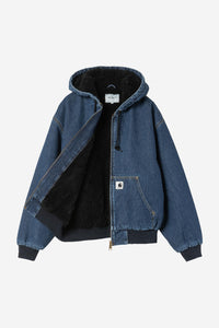 Carhartt Wip W OG ACTIVE JACKET Blue stone washed
