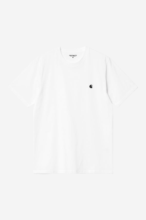 Carhartt Wip MADISON S/S TEE White / Black — Carhartt Wip