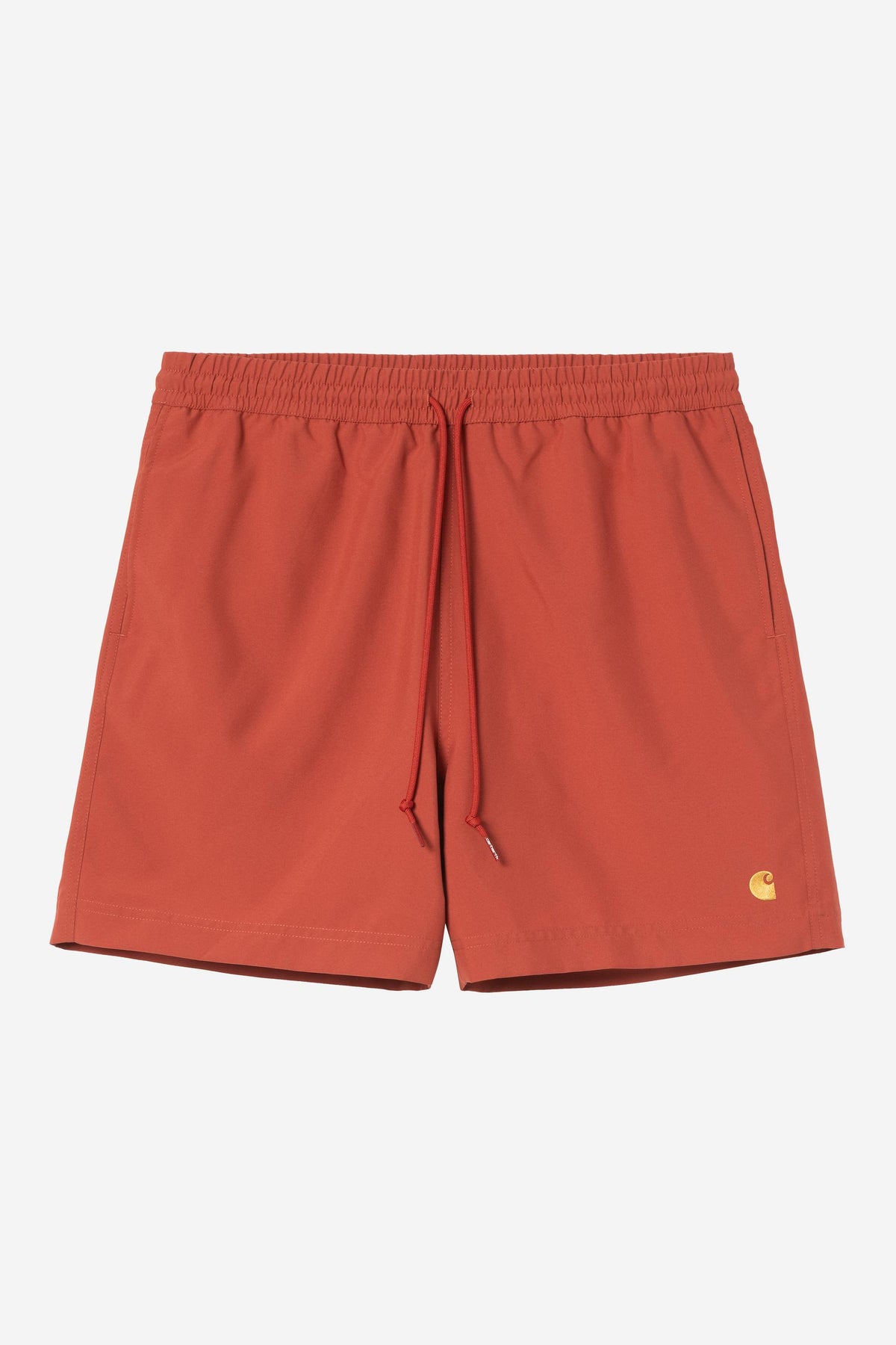Carhartt Wip CHASE SWIM SHORT Oxide Red / Gold